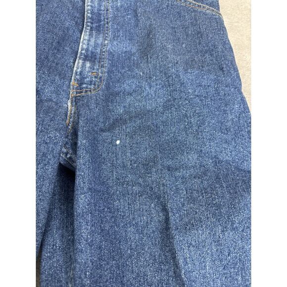 Vintage 90s Levi's Flex Straight Jeans Men's Size 38x32 Blue - Picture 6 of 13